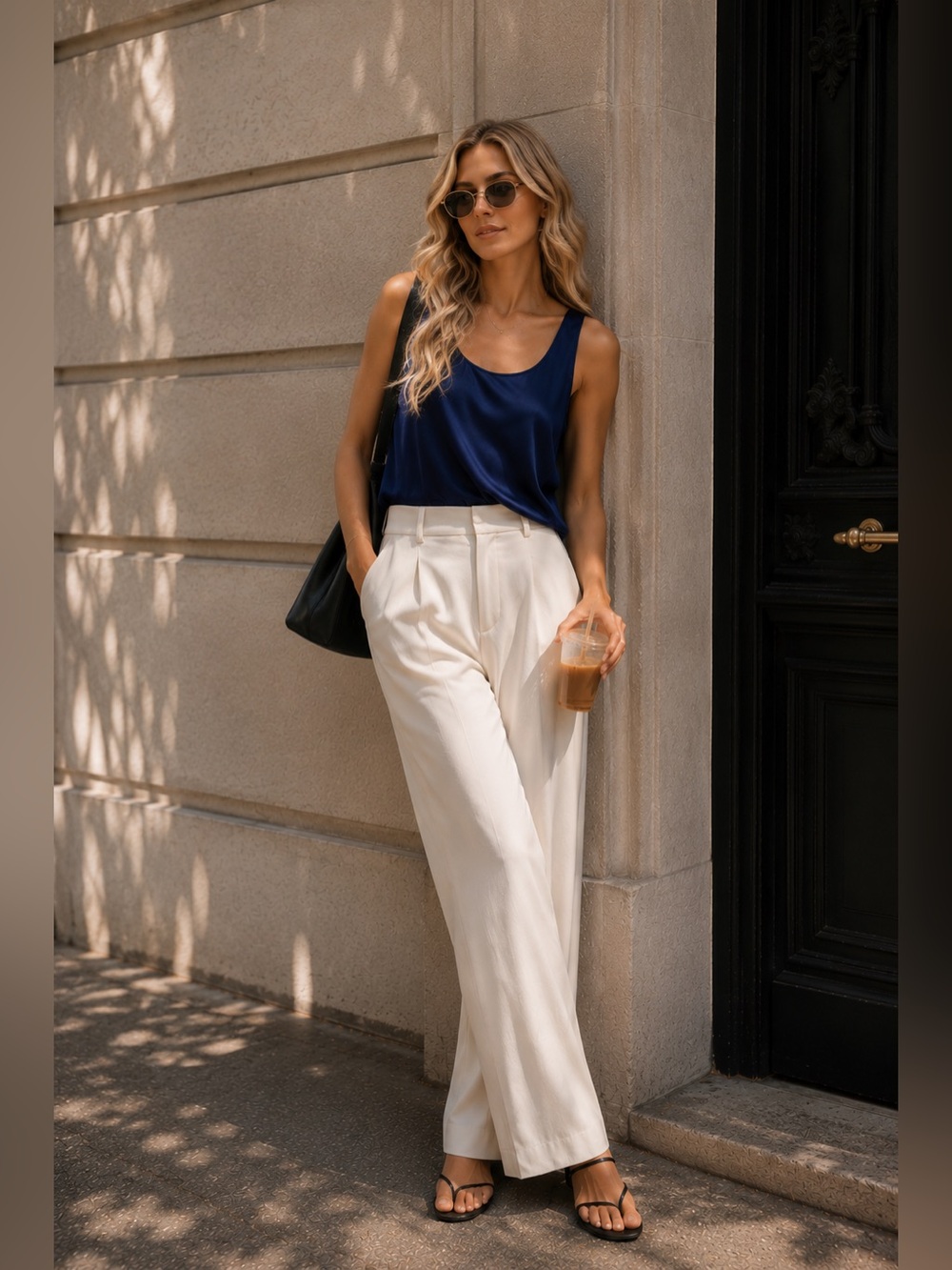 Abercrombie & Fitch Satin Scoopneck Cami